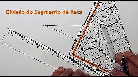 Como dividir um segmento de reta em partes iguais?