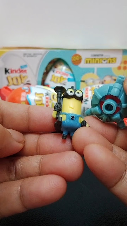 #unboxing #asmr Minions Kinder Joy surprise #shorts #satisfying #video #youtubeshorts #foryou #part3