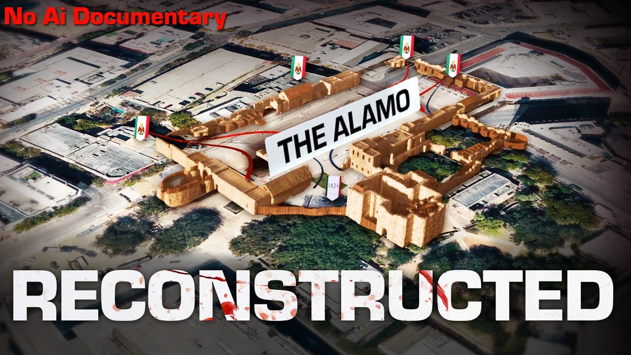 Battle of the Alamo 1836 (No Ai Documentary)