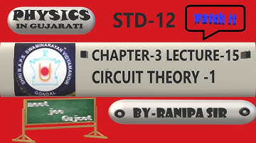 LECTURE-15 || CHAPTER-3 || CLASS-12 || PHYSICS || NCERT ||GSEB || GUJARATI MEDIUM || BY RANIPA SIR