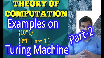 Examples on Turing Machine - Part 2 ||ToC ||  Studies Studio