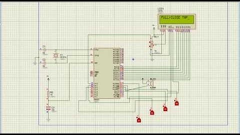 water level indicator using 8051