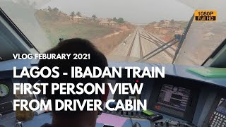 Lagos Ibadan Railway: View from the driver&#39;s cabin 😀(1080P)