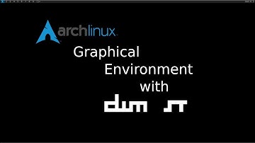 After the Arch Install: Graphical Environment