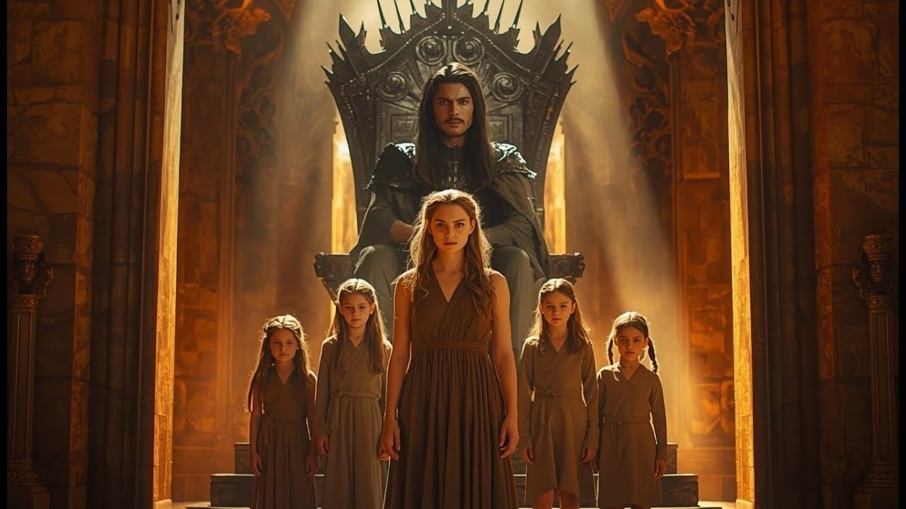 Alpha König rief verstoßene 'Unfruchtbare' zur Schande  Sie kam mit vier Alpha Erben!