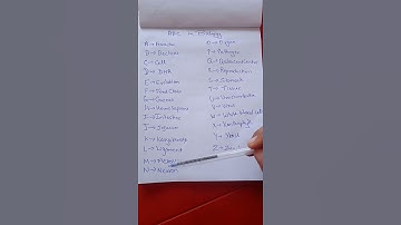 ABC of biology. ABC song of biology. ABC in biology. ABC song in biology. A to Z.