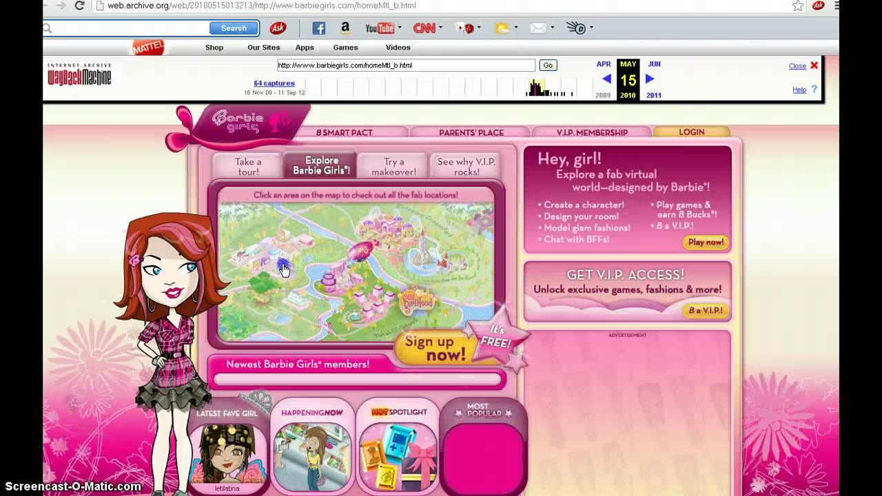 Barbiegirls Com In Web Archive Org Links Youtube Barbiegirls Com In Web Archive Org Links Youtube
