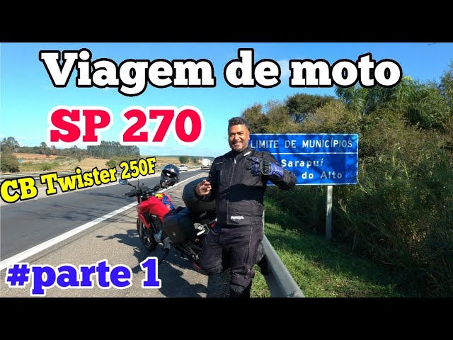 CB TWISTER] - VIAGEM DE MOTO // BARUERI (Rodovia Castelo Branco