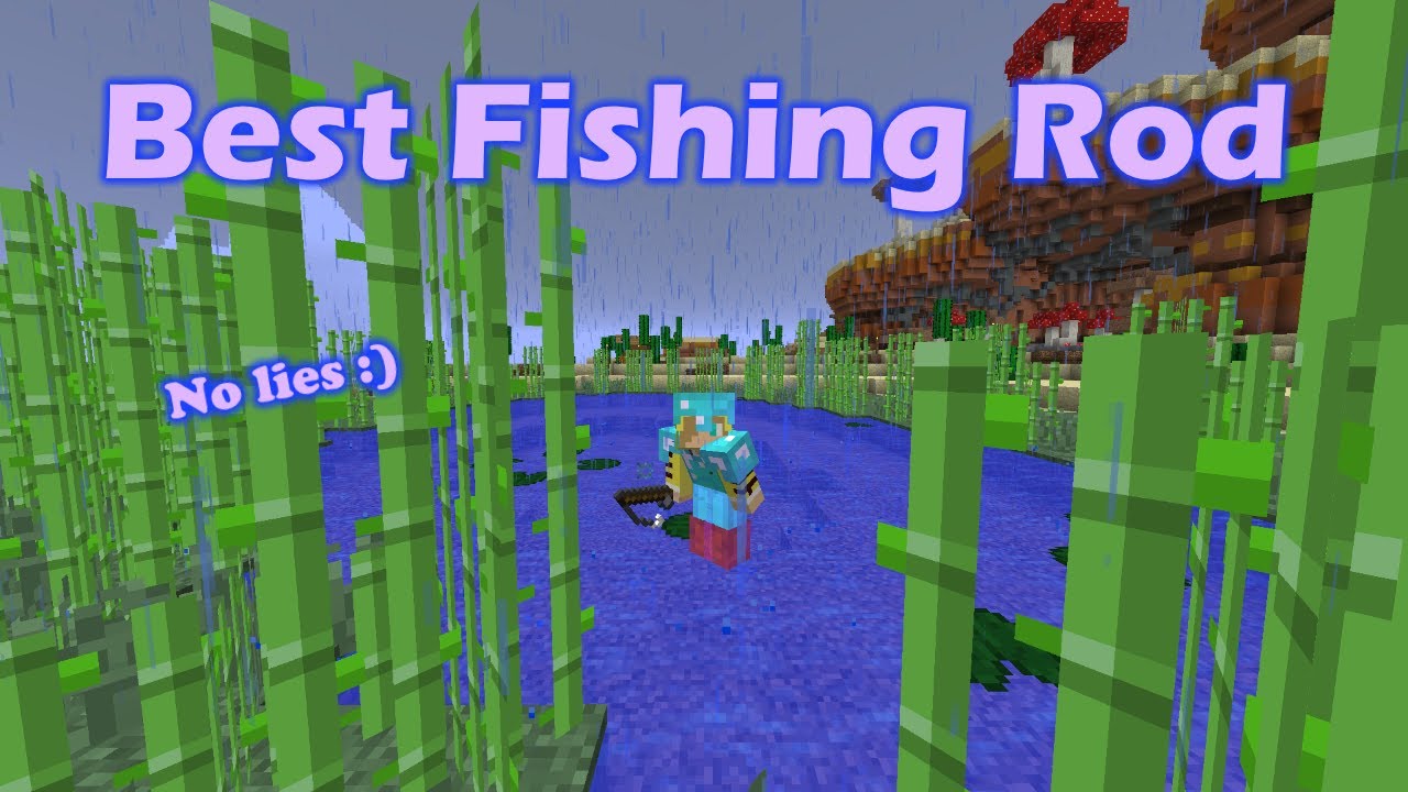 BEST FISHING ROD IN HYPIXEL SKYBLOCK YouTube