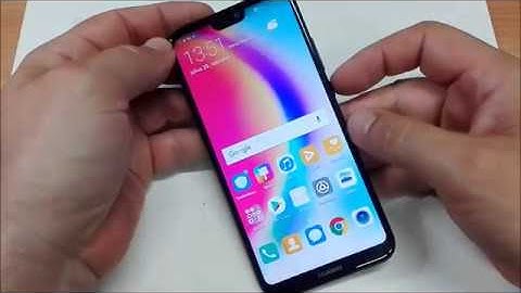 Huawei P20 lite factory reset
