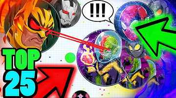 Agar.io TOP 25 PLAYS OF THE WEEK #1 // INSANE SAME SIZE GLITCHED AGARIO POPSPLIT