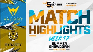 @LAValiant vs @SeoulDynasty | Summer Showdown Qualifiers Highlights | Week 17 Day 1