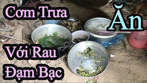 ANH TÂY NGUYÊN | Ăn Cơm Với Cá Chiên Và Rau - Đi Làm Rẫy Cà Phê | DAILY LIFE