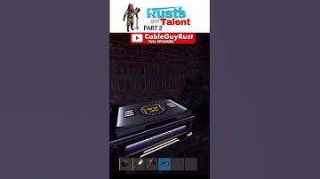 Rust Got Talent Trap Base / Part 2 #cableguyrust #rust #rustpcgame #rustgame #rustgameplay