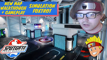 NEW Splitgate Map: Foxtrot walkthrough + gameplay
