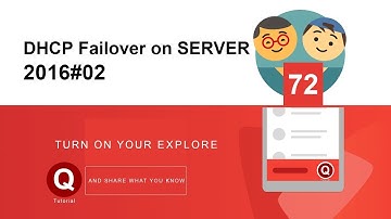 72-DHCP Failover on SERVER 2016#02