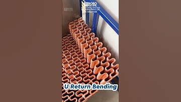 Heat Exchanger U shape Copper Tube Return Bender Machine