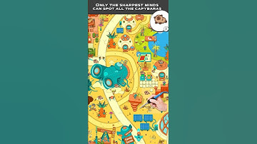 WOW Сapybaras Hidden Object Game!! #findItspyhiddenobjects #hiddenobjectgame