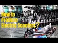 How to produce electric scooters  model  ienyrid m4 pro