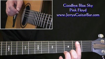 Pink Floyd Goodbye Blue Sky Intro Gitaarles