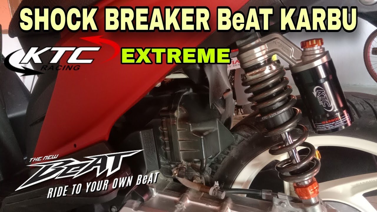 PASANG SHOCK KTC EXTREME | REVIEW & UPGRADE | Project BeAT Karbu #3