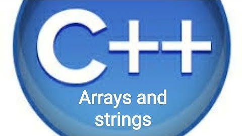 Arrays strings and  pointers in c++|c++ programming for beginners |sravs telugu tech world
