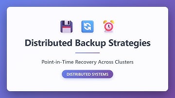 Distributed Backup Strategies: Point-in-Time Recovery Across Clusters Explained