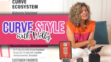Curve Style with Holly is a smash hit! Using the Motorola Solutions DLR100 in retail environments