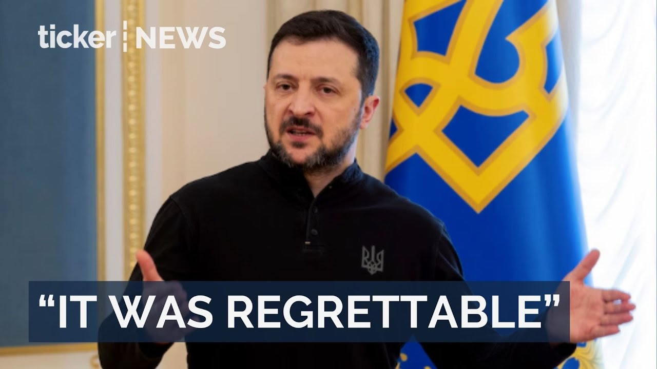 Zelensky Calls Trump Meeting 'Regrettable' as US-Ukraine Tensions Grow