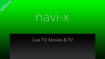 Install Navi X Addon