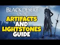 The Basics of Artifacts & Lightstones in Black Desert Online
