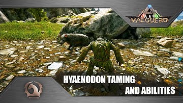 Ark Survival Evolved - Hyaenodon taming and abilities