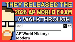 2026 AP WORLD EXAM HAS BEEN RELEASED!!!! #apworld #apworldhistory