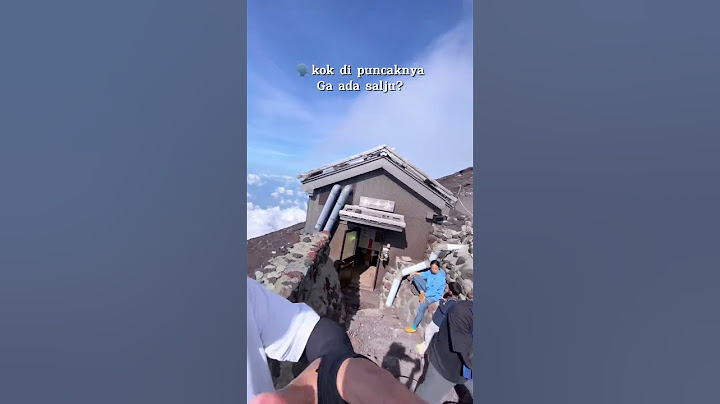 Apakah ini beneran gunung fuji? #mountfuji