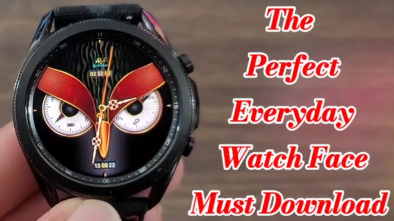 Free Galaxy Watch 3 Tizen Watch Face For Your Smartwatch