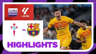 Celta Vigo 1-2 Barcelona | LaLiga 23/24 Match Highlights