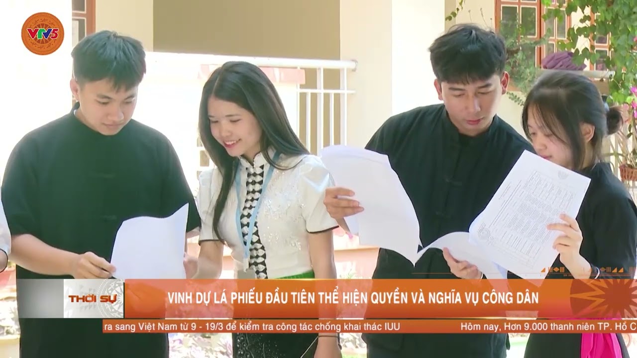 VINH DỰ LÁ PHIẾU ĐẦU TIÊN THỂ HIỆN QUYỀN VÀ NGHĨA VỤ CÔNG DÂN | VTV5