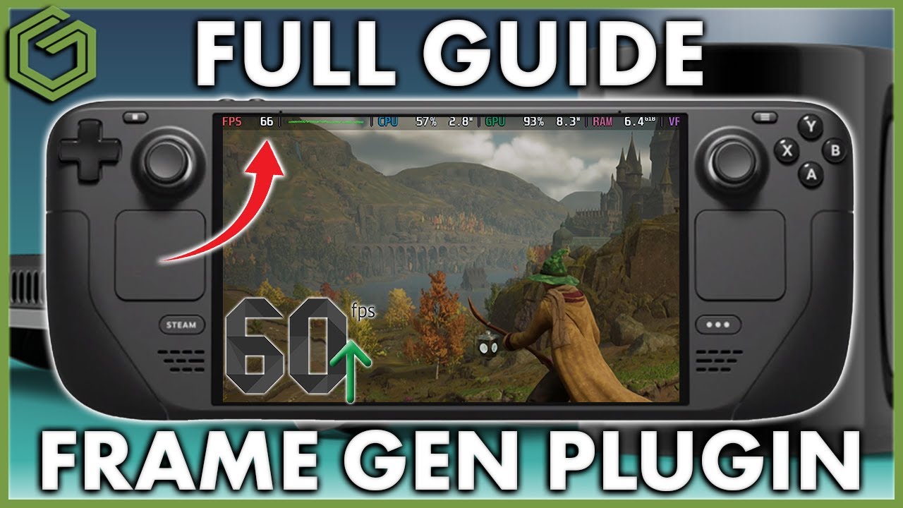 New Steam Deck Frame Generation Mod is Amazing!! ( Full Guide