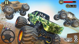 Offroad Fearless US Monster Truck Simulator Cars Driving Demolition Android BamBi Tv screenshot 4