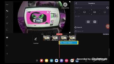 How To Make I killed on kinemaster