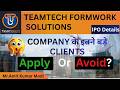 Teamtech Formwork Solutions IPO Review |latest update|#nseipo #stockmarket #ipo #stocks #sme #money