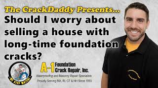 Should I worry about selling a house with long-time foundation cracks?