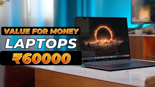 BEST GAMING LAPTOP UNDER 60000 🔥  Top 5 Best Gaming Laptops Under 60000 | laptops in 2024