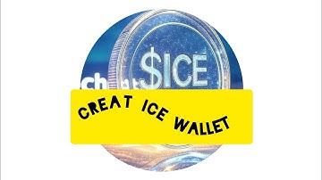 CREAT ICE NETWORK WALLET IN MISES BROWSER