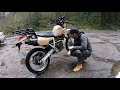 KLR 250 Como ensender moto en frio (Cold Start With Kick Start)