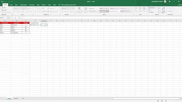Tutorial on how to concatenate and conditional formatting in Excel