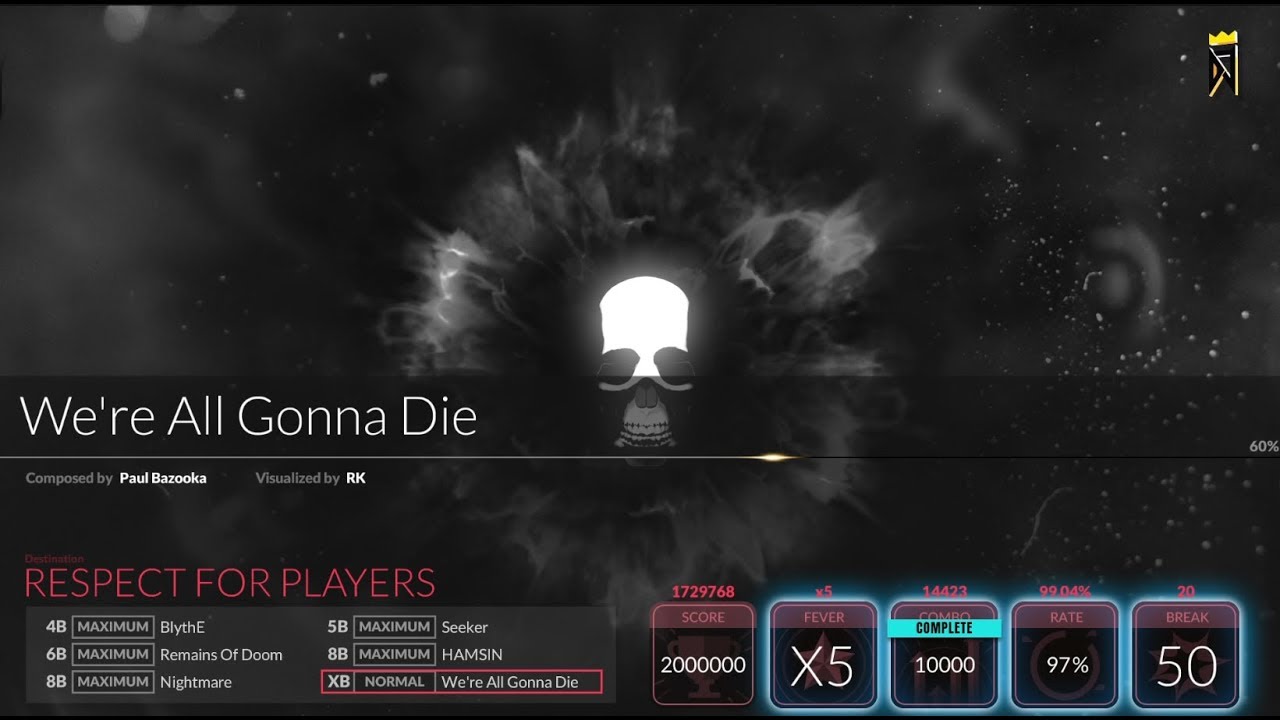 [DJMAX Respect] Mission - RESPECT FOR PLAYERS (Destination 10-6) [Final Mission] / 디제이맥스 리스펙트 최종미션