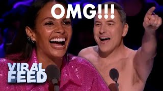 David Walliams STRIPS OFF And Joins The AUDITION On Australia's Got Talent! | VIRAL FEED