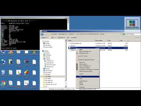 How to clean me-region in laptop bios file by yashan agrawal+918425876748