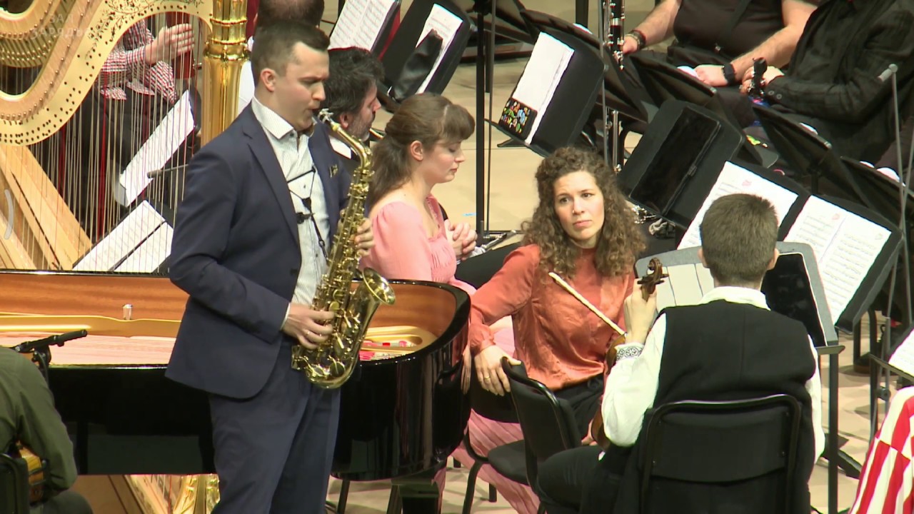 Vladimir Ustyantsev (saxophone) Peter Aidu (piano) - Rachmaninoff: Vocalise